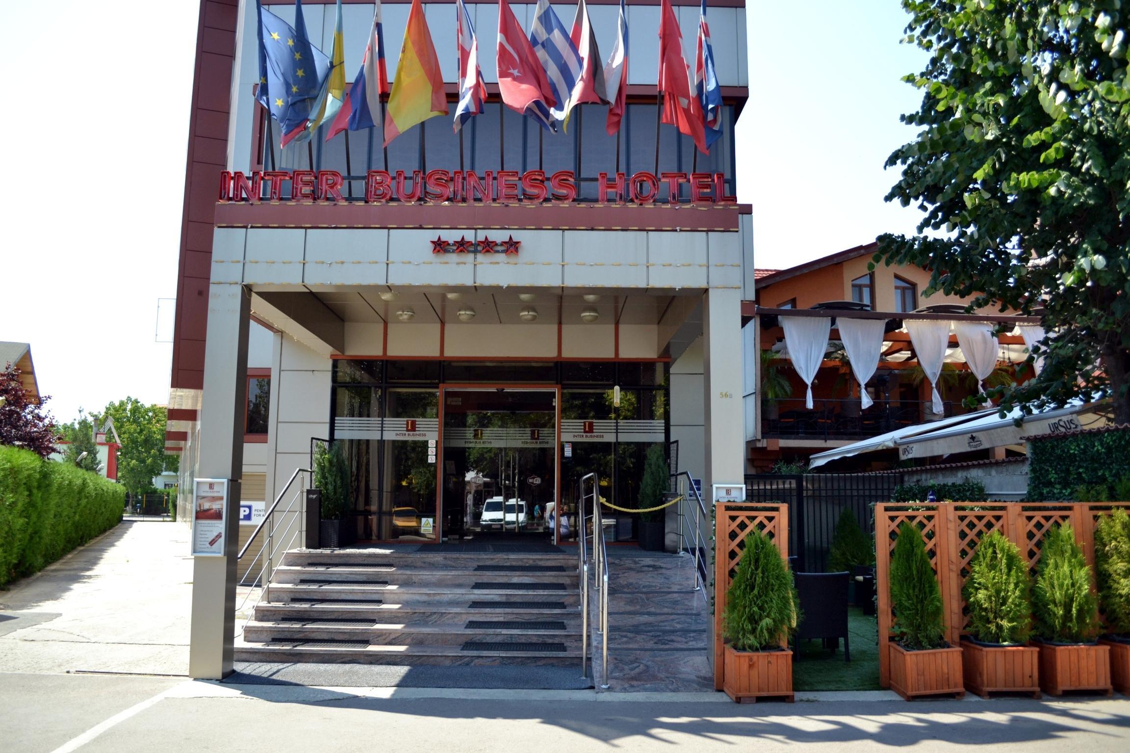Hotel INTER BUSINESS Bukarest Exterior foto